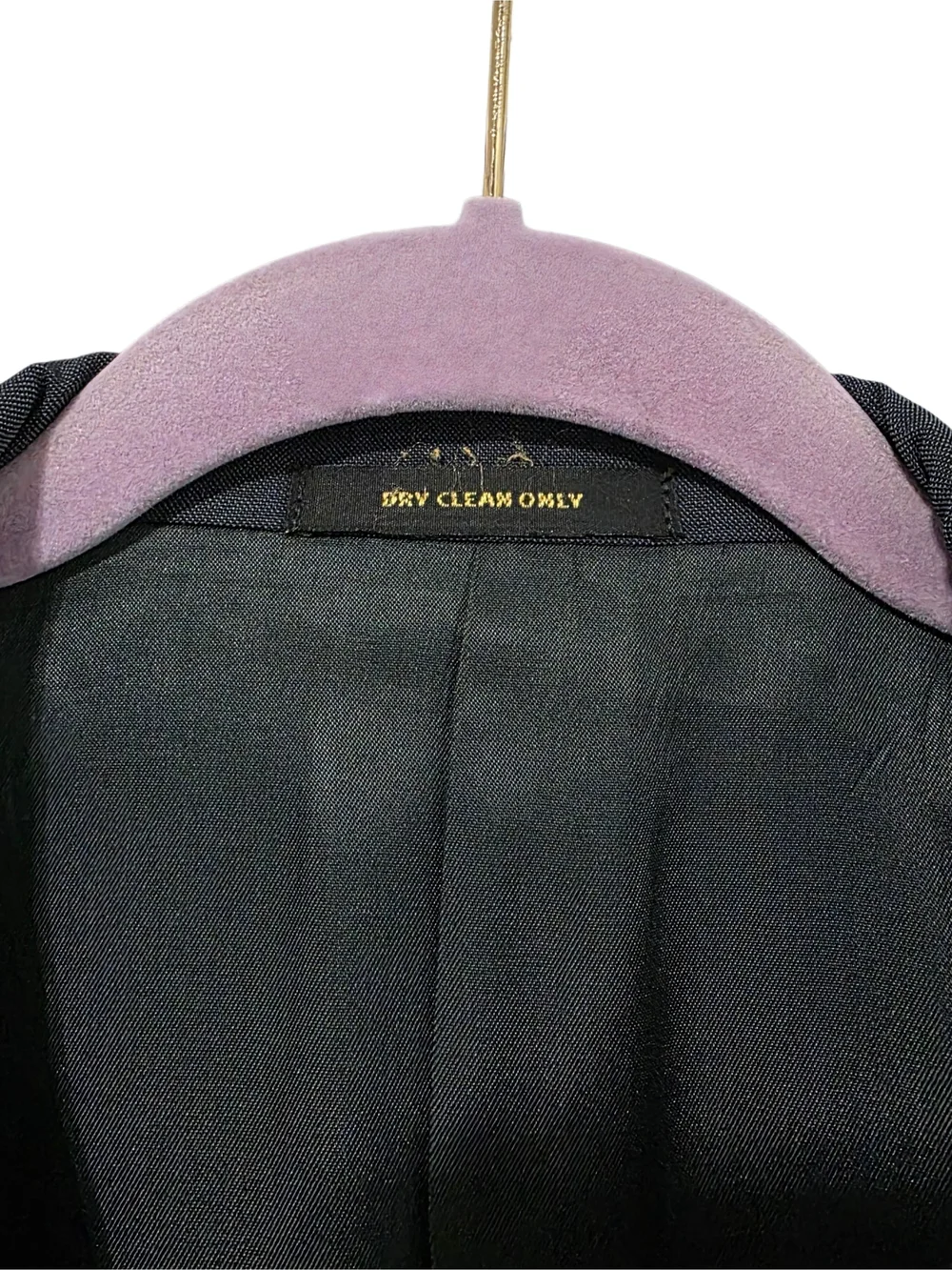 Givenchy Monsieur Vtg Mens Single Breasted Navy Blue Wool Blazer Made USA Sz 43